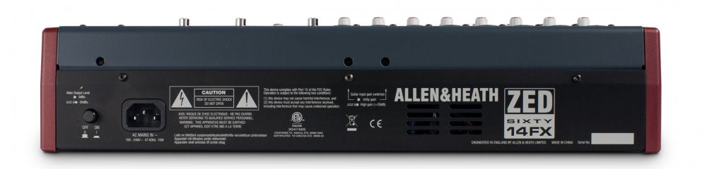 Allen & Heath ZED60-14FX