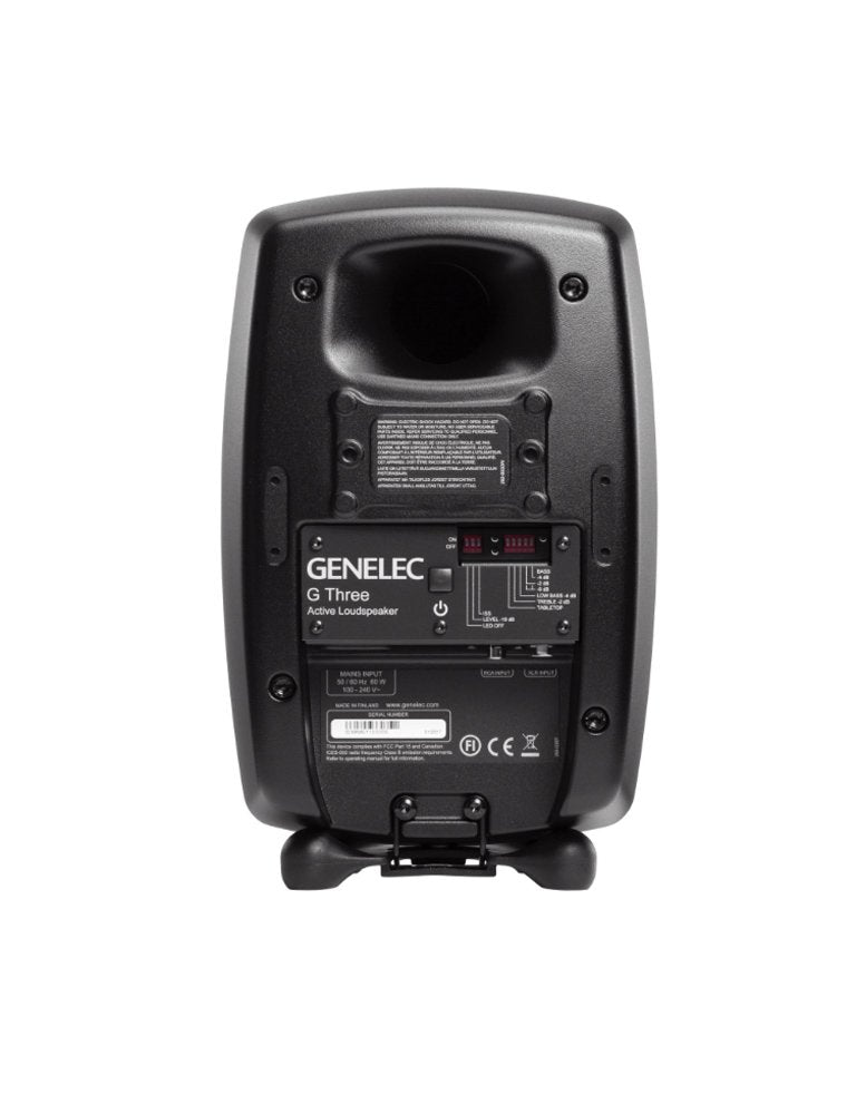 Genelec G Three Active Speaker Black - G3BMM