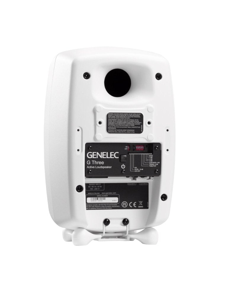 Genelec G Three Active Speaker White - G3BWM