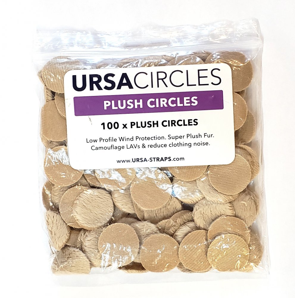 Ursa Straps 100x Plush Circles - Beige