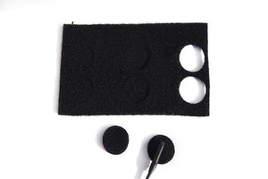 Rycote Lavalier Undercover Windscreen Black - Pack of 30 uses 065101