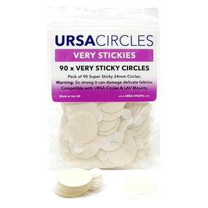 Ursa Straps Very Sticky Circles - 90 Pack