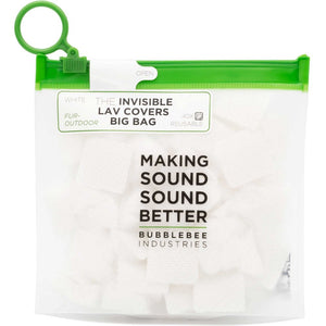 Bubblebee Industries The Invisible LAV Covers Big Bag (Fur Outdoor, White)
