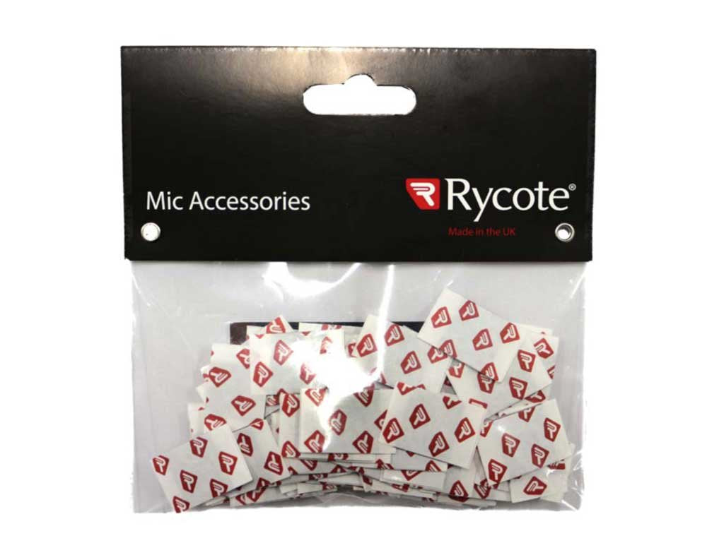 Rycote Stickies Squared Advanced Adhesive Pads - 100 Pack 066329