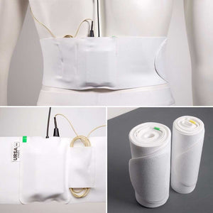 Ursa Straps Waist Belt - Large w/ Small Pouch (White)