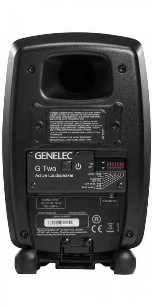 Genelec G Two Active Speaker Black - G2BMM