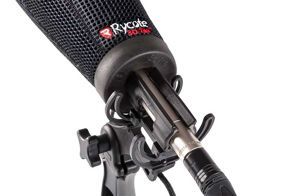 Rycote Softie Duo-Lyre Mount w/PG Handle 033702