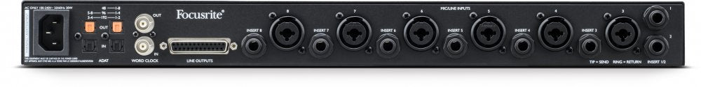 Focusrite Clarett+ OctoPre