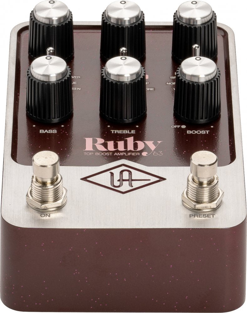 Universal Audio UAFX Ruby 63 Top Boost Amplifier