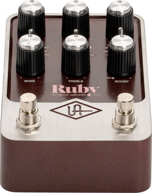 Universal Audio UAFX Ruby 63 Top Boost Amplifier