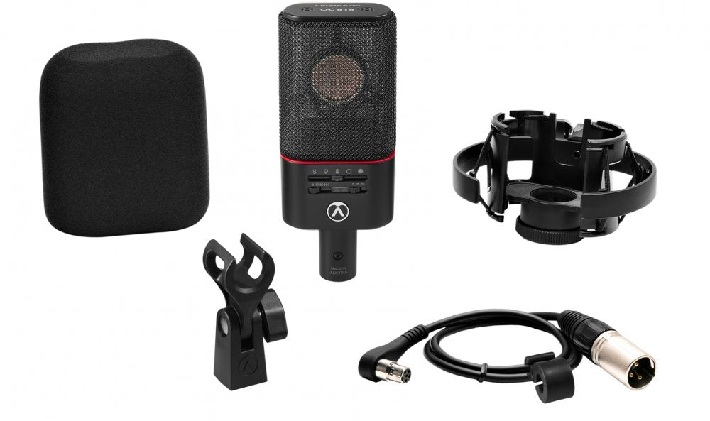 Austrian Audio OC818 Black Studio Set