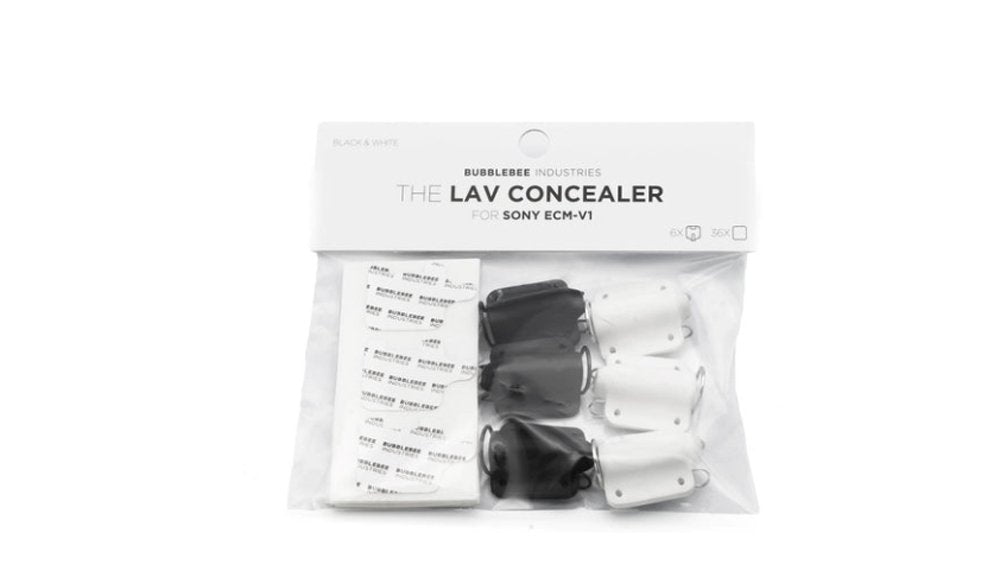 Bubblebee Industries The Lav Concealer for Sony ECM-V1 (6-Pack)