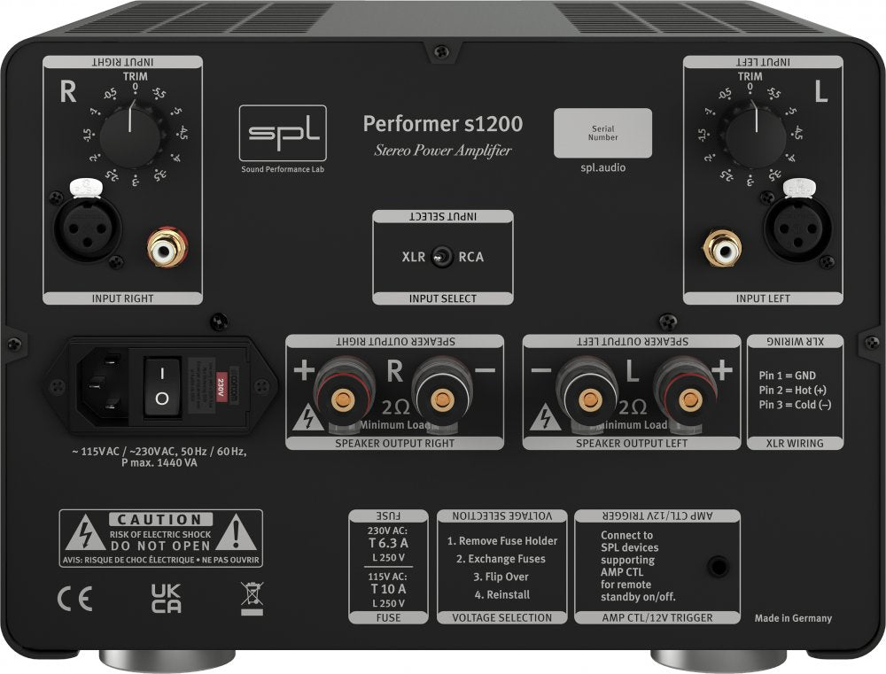 SPL Performer s1200 - Black