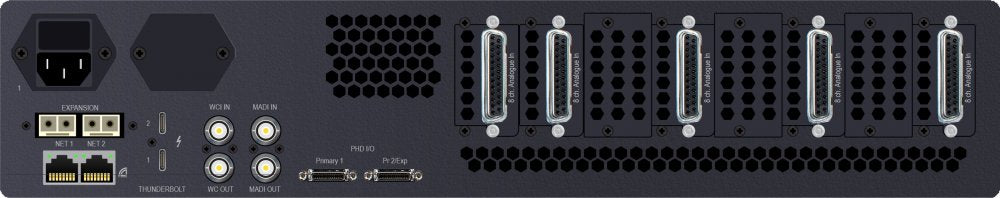 Avid MTRX II - Base unit  w/DigiLink, Dante 256 and SPQ