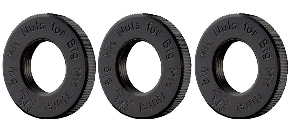 Latch Lake micking Jam Nuts (3 pack, Black)