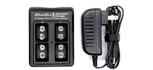 iPowerUS 9 volt Battery Fast Smart Charger V5