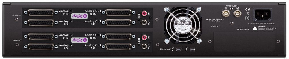 Apogee Symphony I/O MkII Thunderbolt 32x32 SE