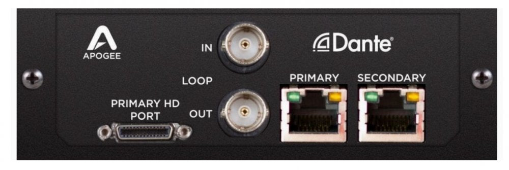 Apogee Pro Tools HD Plus/Dante Option Card for Symphony I/O MKII