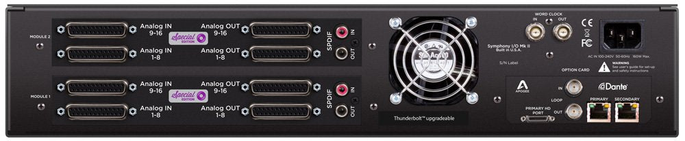 Apogee Symphony I/O MkII Dante 32x32 SE