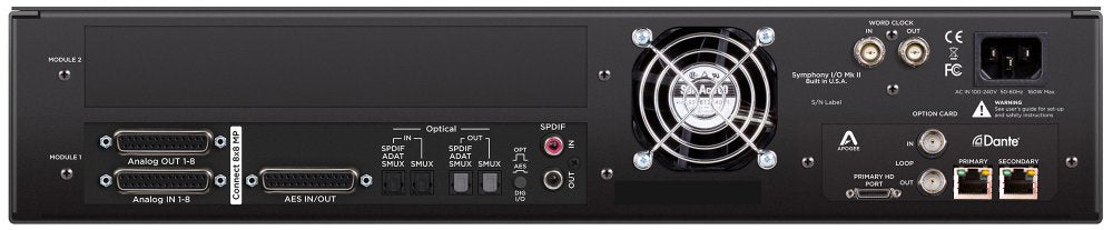 Apogee Symphony I/O MkII Dante 8x8+8MP