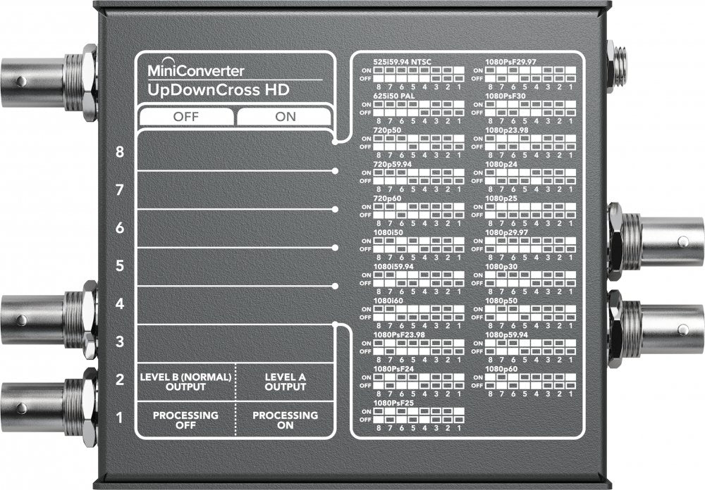 Blackmagic Design Mini Converter - UpDownCross HD