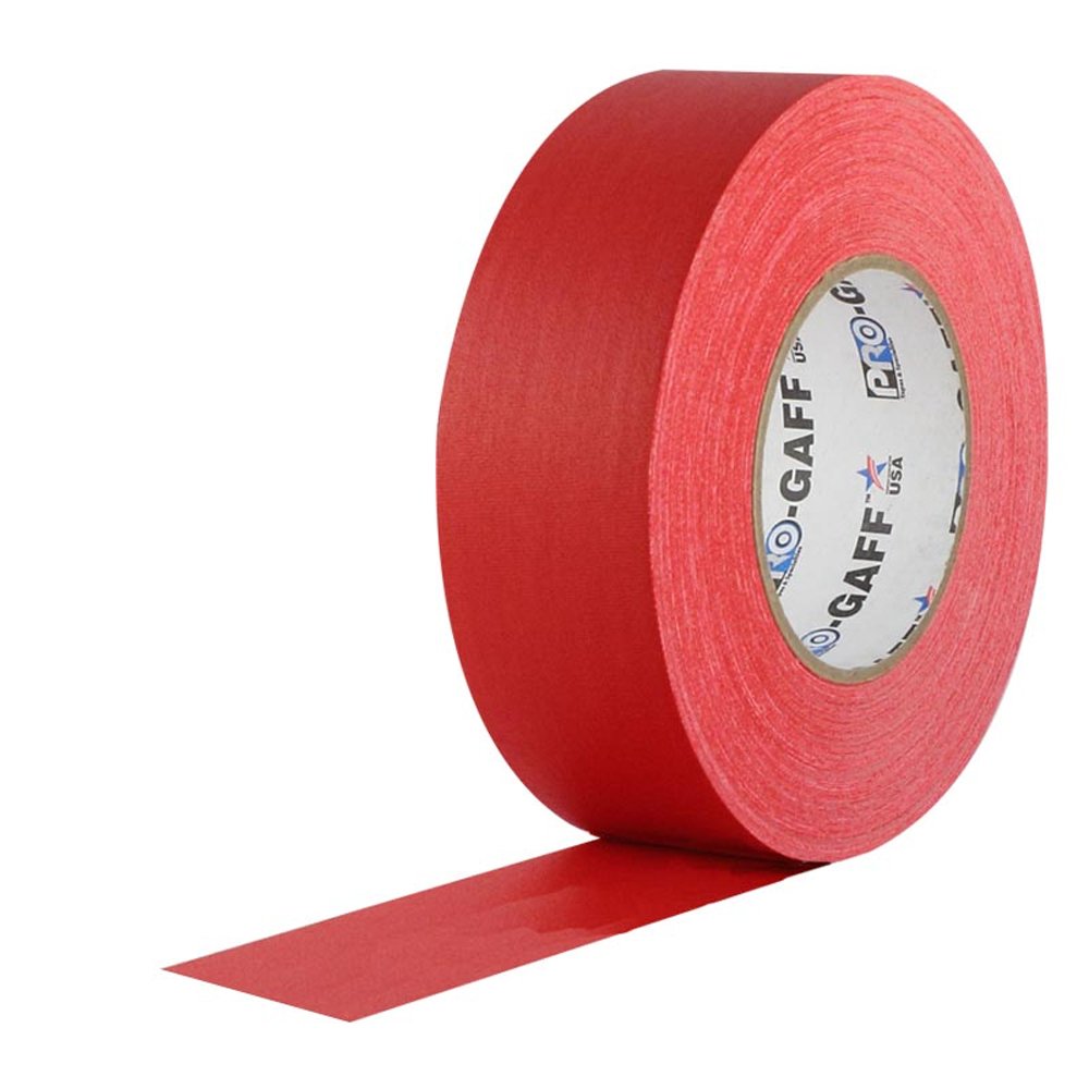 Pro Tapes & Specialties Pro Gaff - 2" x 55 Yds - Red