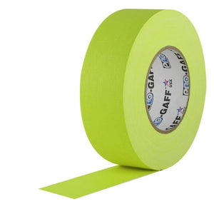 Pro Tapes & Specialties Pro Gaff - 2" x 55 Yds - Fluorescent yellow