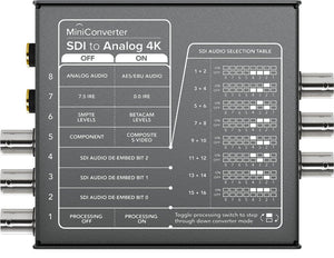 Blackmagic Design Mini Converter - SDI to Analog 4K