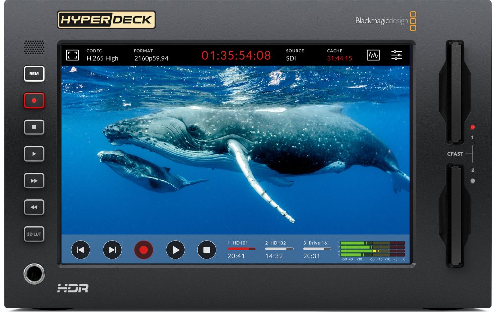 Blackmagic Design HyperDeck Extreme 4K HDR