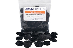 Ursa Straps 100x Fur Circles - Black