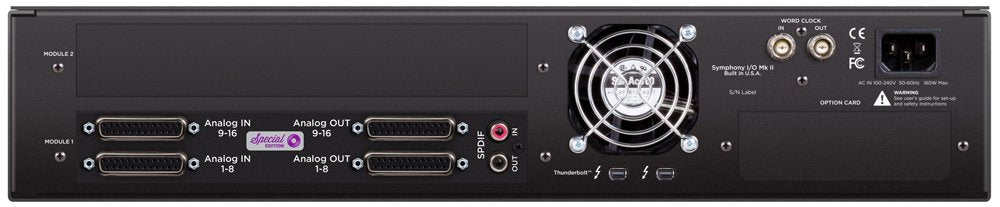 Apogee Symphony I/O MkII Thunderbolt 16x16 SE