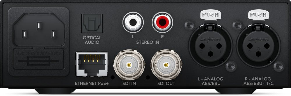 Blackmagic Design Teranex Mini - Audio to SDI 12G
