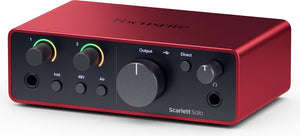 Focusrite Scarlett Solo Studio 4th Gen