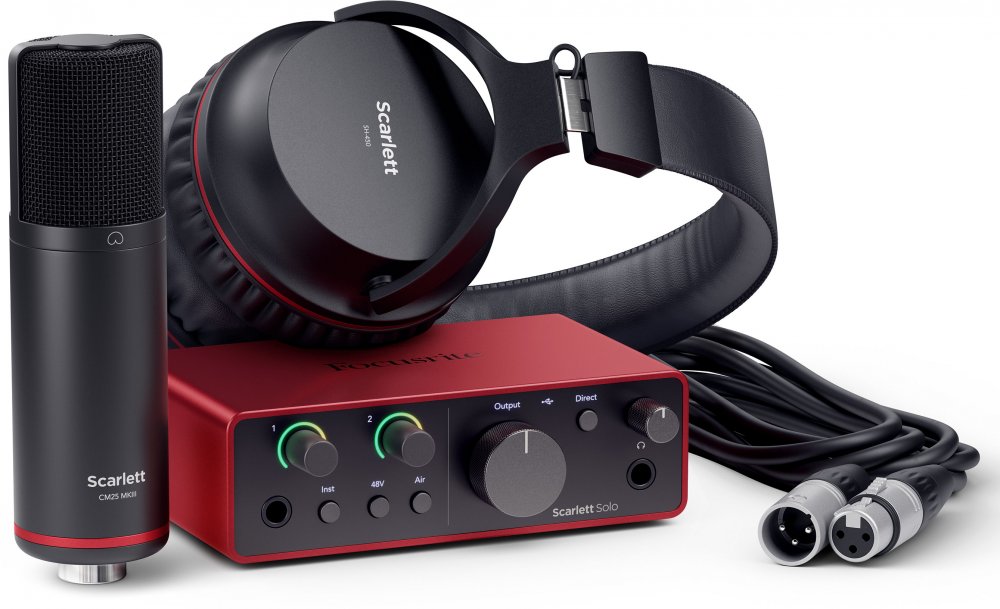 Focusrite Scarlett Solo Studio 4th Gen