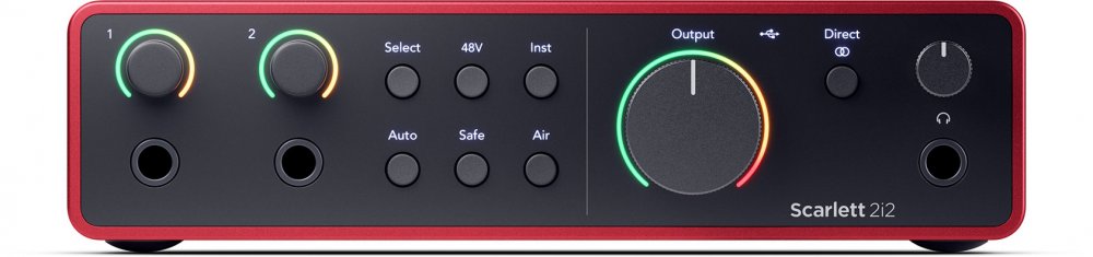 Focusrite Scarlett 2i2 4th Gen