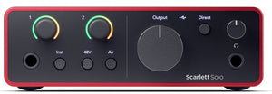 Focusrite Scarlett Solo 4th Gen