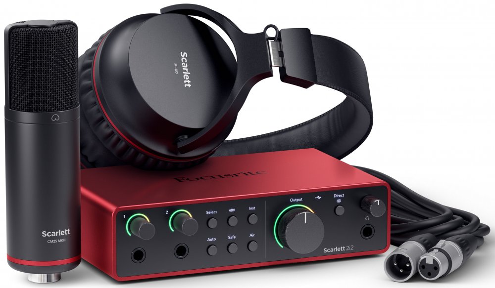 Focusrite Scarlett 2i2 Studio 4th Gen