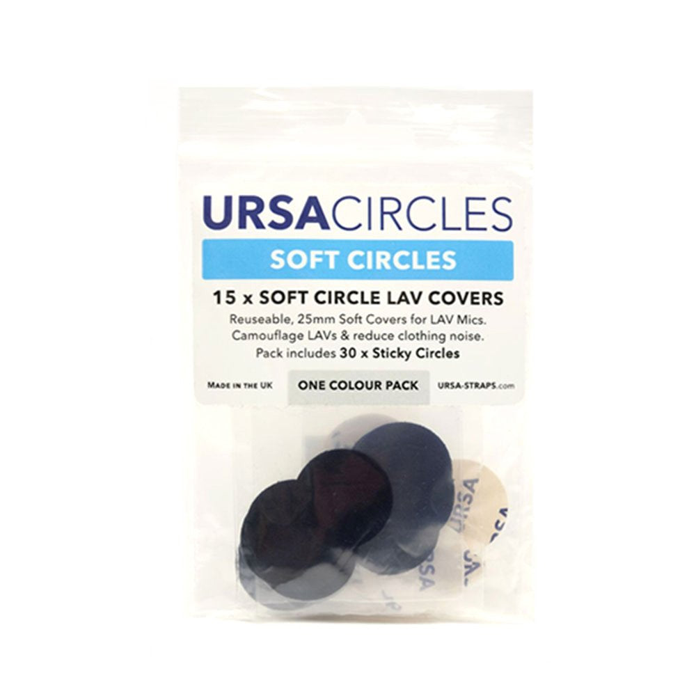 Ursa Straps 15x Soft Circles + 30x Stickies - Black