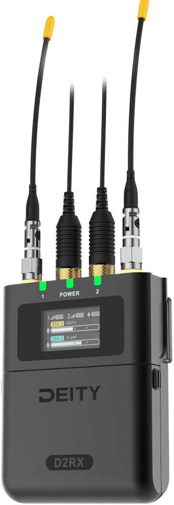 Deity Microphones D2RX D-UHF Portable Receiver