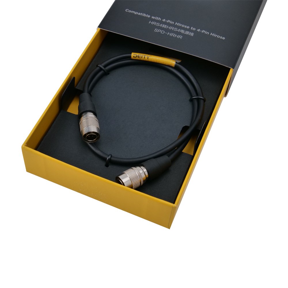 Deity Microphones SPD-HRHR - 4-Pin Hirose to 4-Pin Hirose