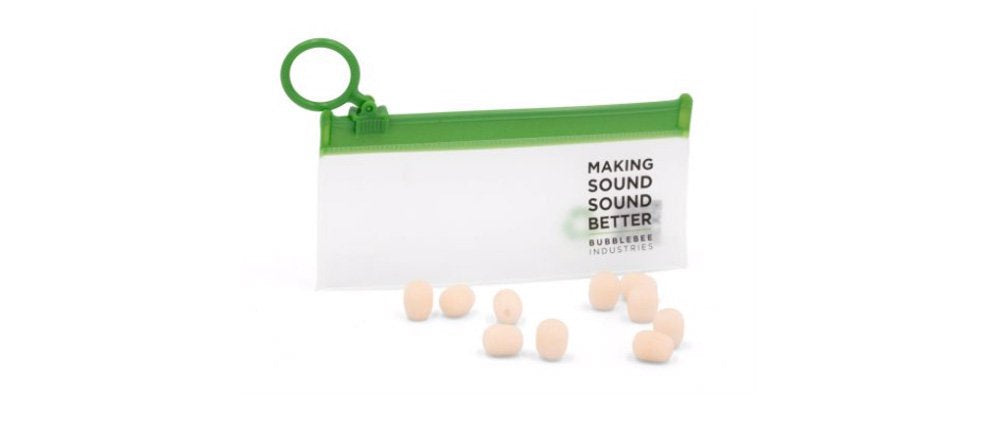 Bubblebee Industries The Microphones Foam for Lavaliers - XSmall, 10 Pack (Beige)