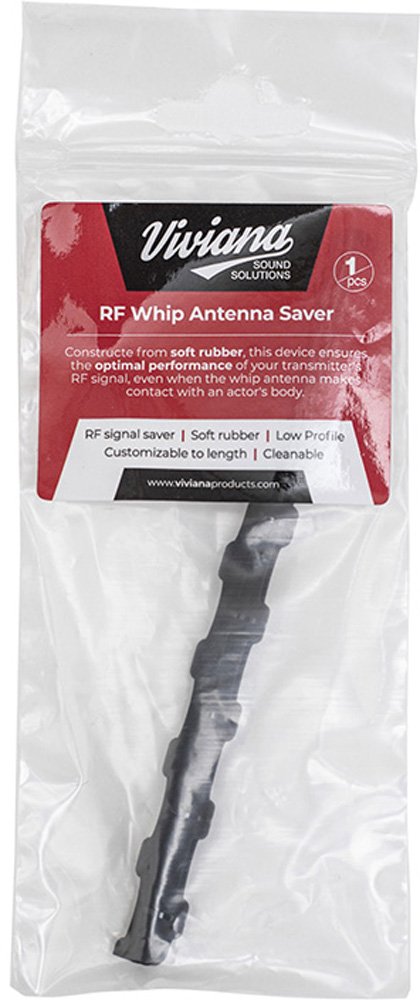 Viviana Straps RF Whip Antenna Saver (Pack of 4 units, Black)