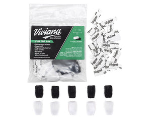 Viviana Straps FUR FOR LAV (Rectangle, Black)