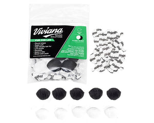 Viviana Straps FUR FOR LAV (Round, White)