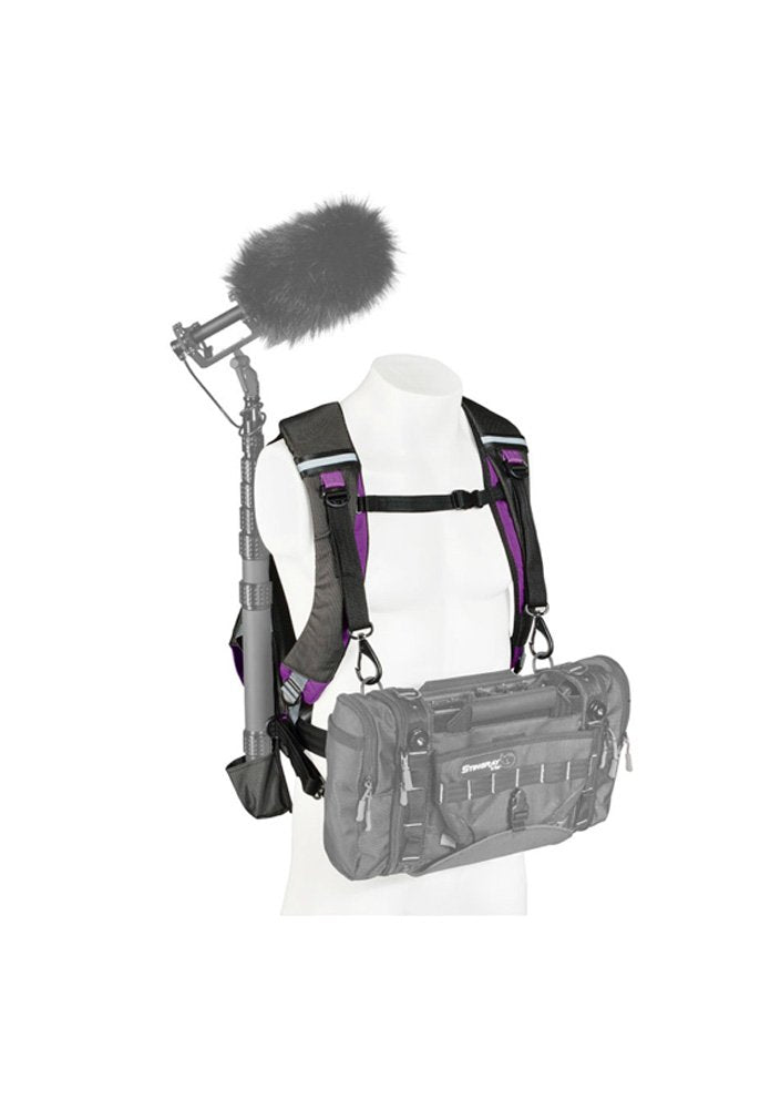 K-Tek KSBPXP - Stingray BackPack XP with integrated harness (purple, black)