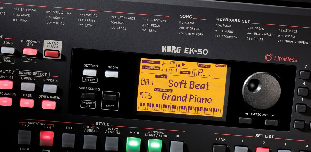 Korg EK-50L