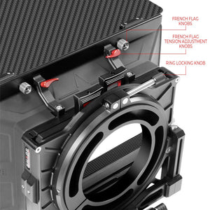 Shape Universal VCT baseplate (BP10) with follow focus and matte box pro kit
