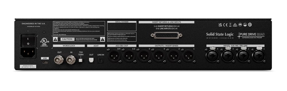 Solid State Logic PureDrive Quad