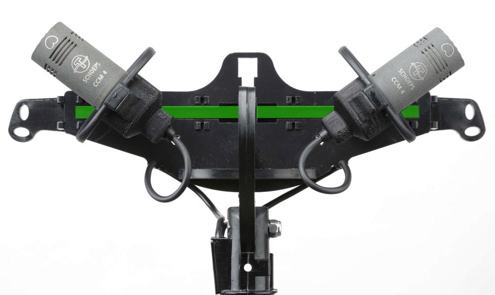 Cinela Albert windshield for three Schoeps CCM set (ORTF + center, XY)