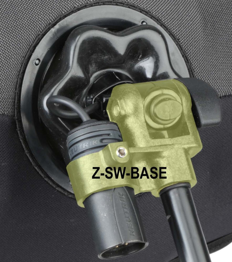 Cinela Albert windshield for three Schoeps CCM set (ORTF + center, XY)